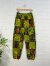 Tie Dye Patchwork Harem Trousers