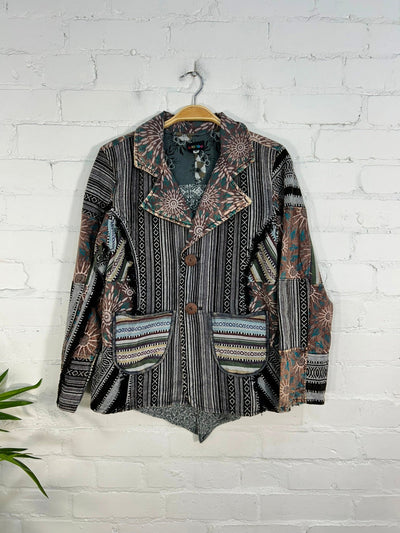 Print and Gheri Jacket