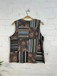 Print and Gheri Waistcoat