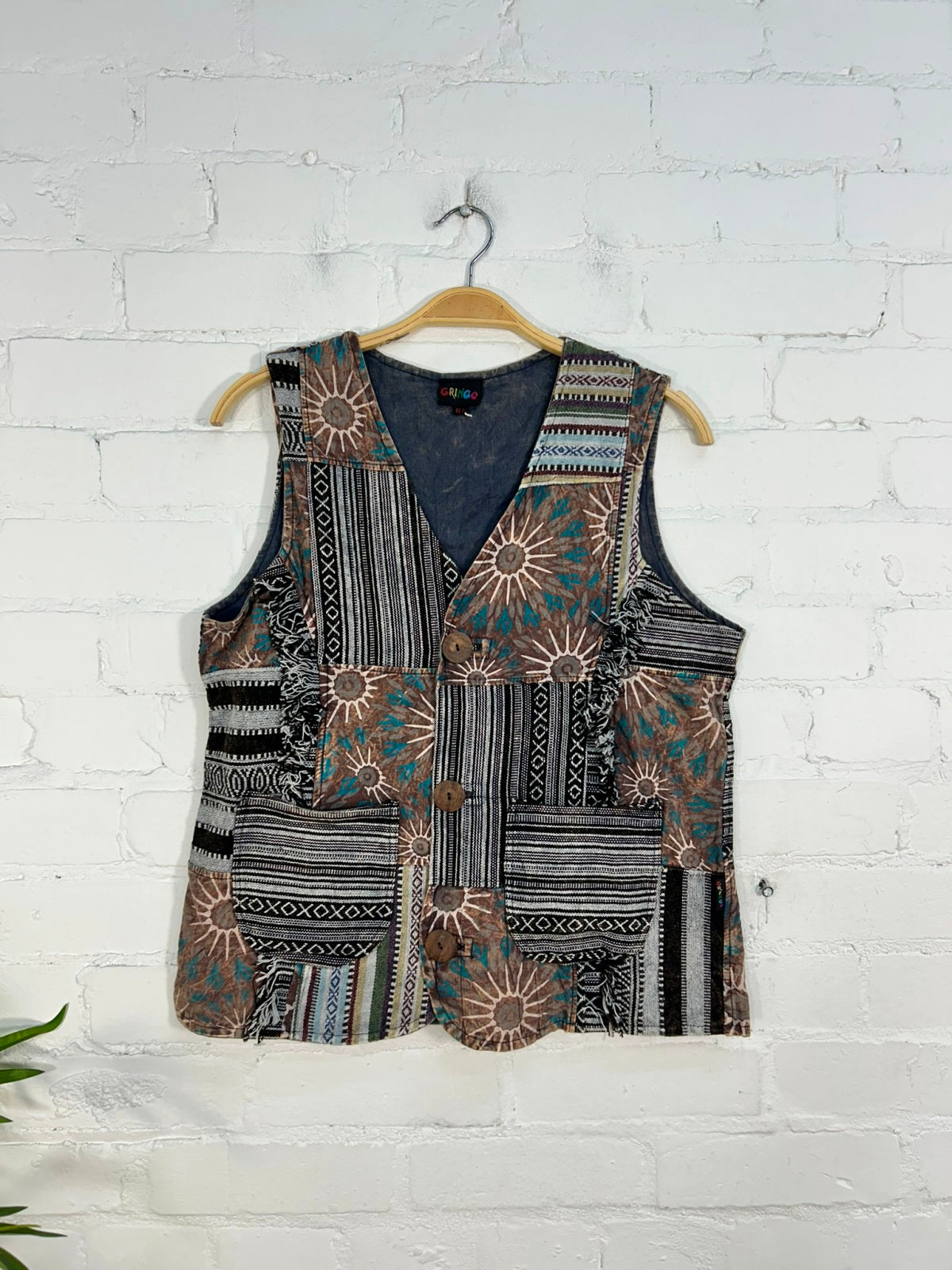 Print and Gheri Waistcoat