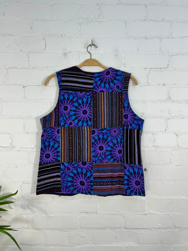 Print and Gheri Waistcoat