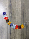 Small Velvet Flags