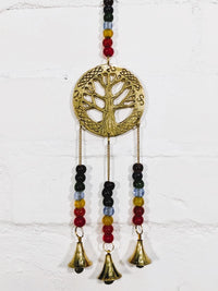 Brass Hanging Small Tree Of Life