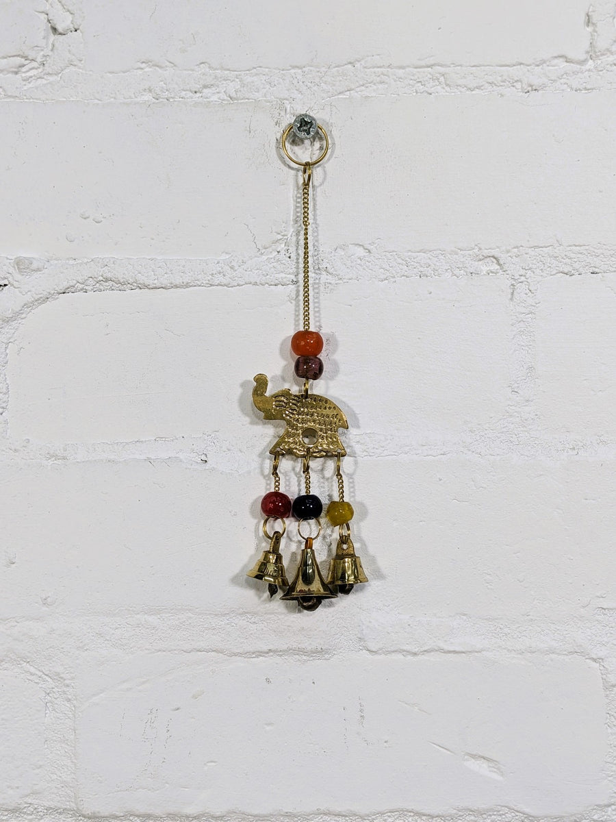 Brass Hanging Extra Small Elephant