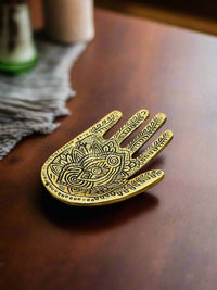 Brass Hand Incense Holder