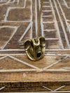 Small Brass Elephant Incense Holder