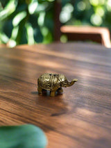 Brass Elephant Incense Holder