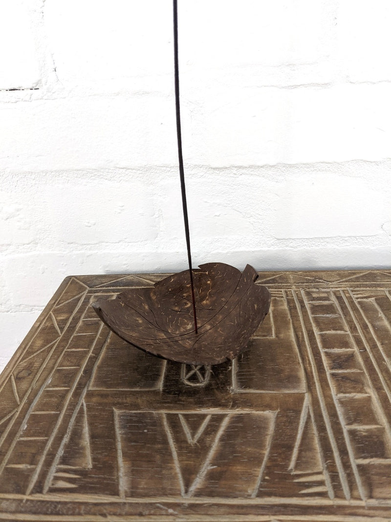 Coconut Leaf Incense Holder