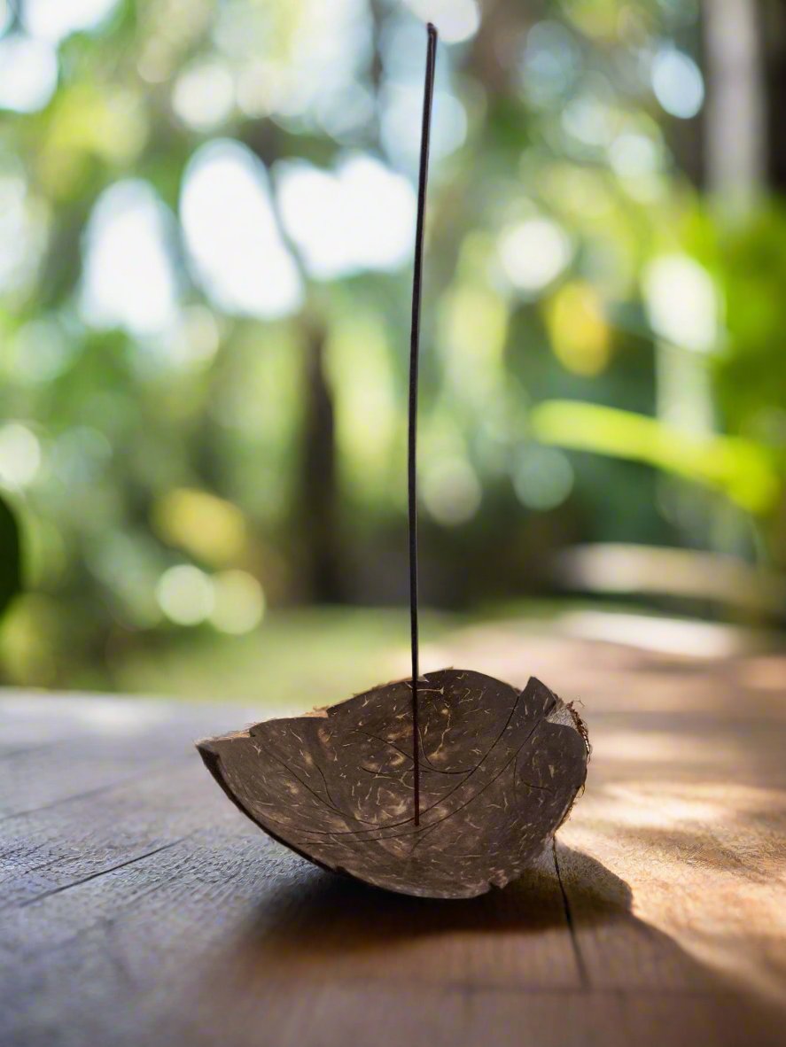 Coconut Leaf Incense Holder