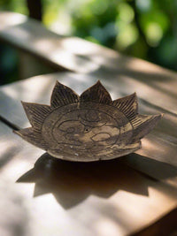Coconut Flower Ohm Incense Holder