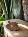 Coconut Carved Turtle Incense Holder