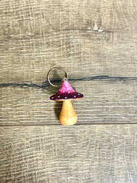 Mushroom Keyring
