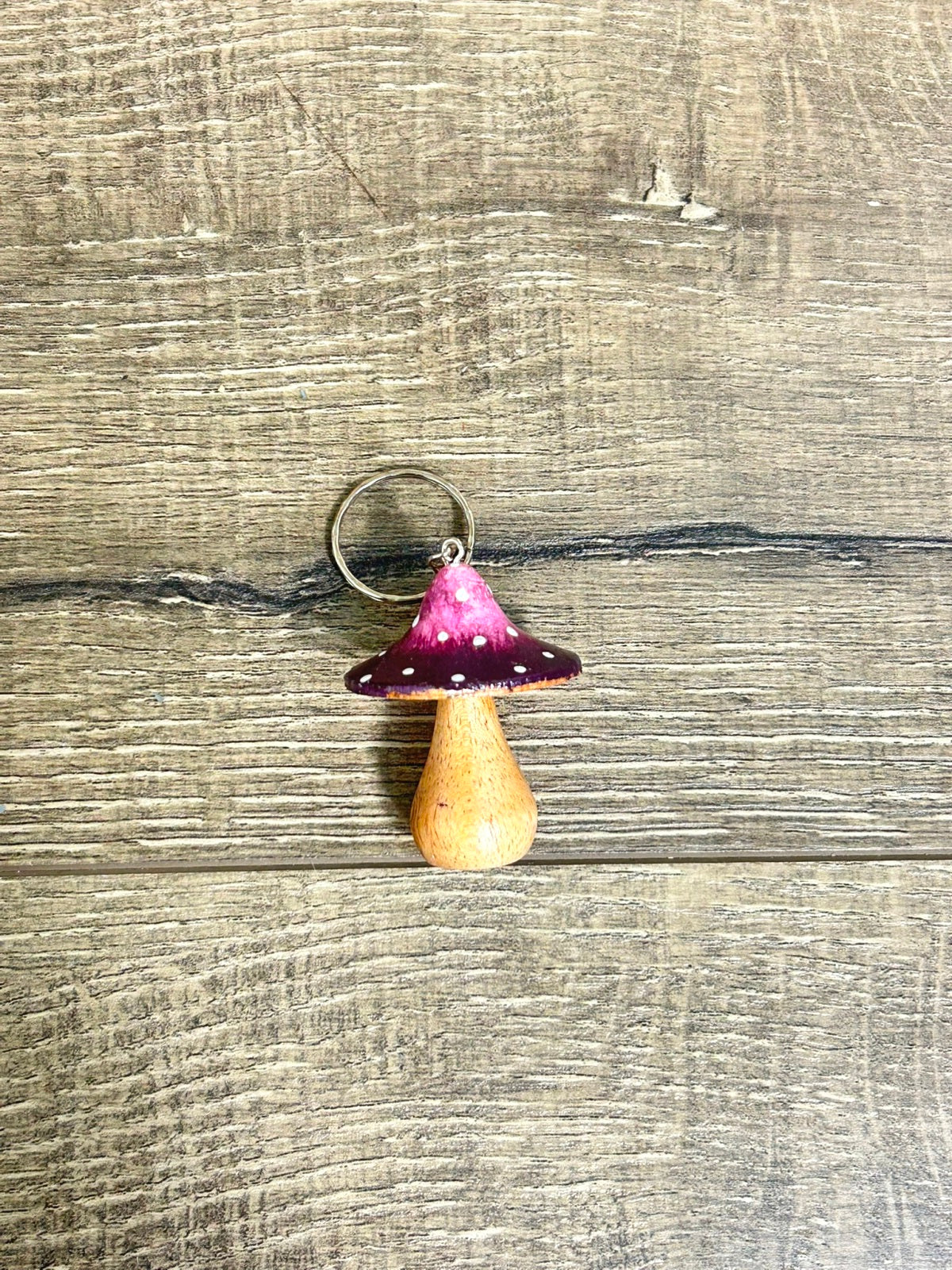 Mushroom Keyring