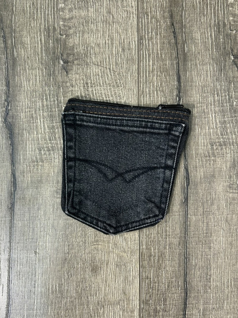 Denim Pocket Coin Purse