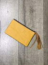 Full Fur Front Zip Pouch