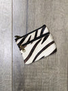 Fur & Plain Leather Zip Purse