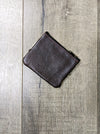 Fur & Plain Leather Zip Purse