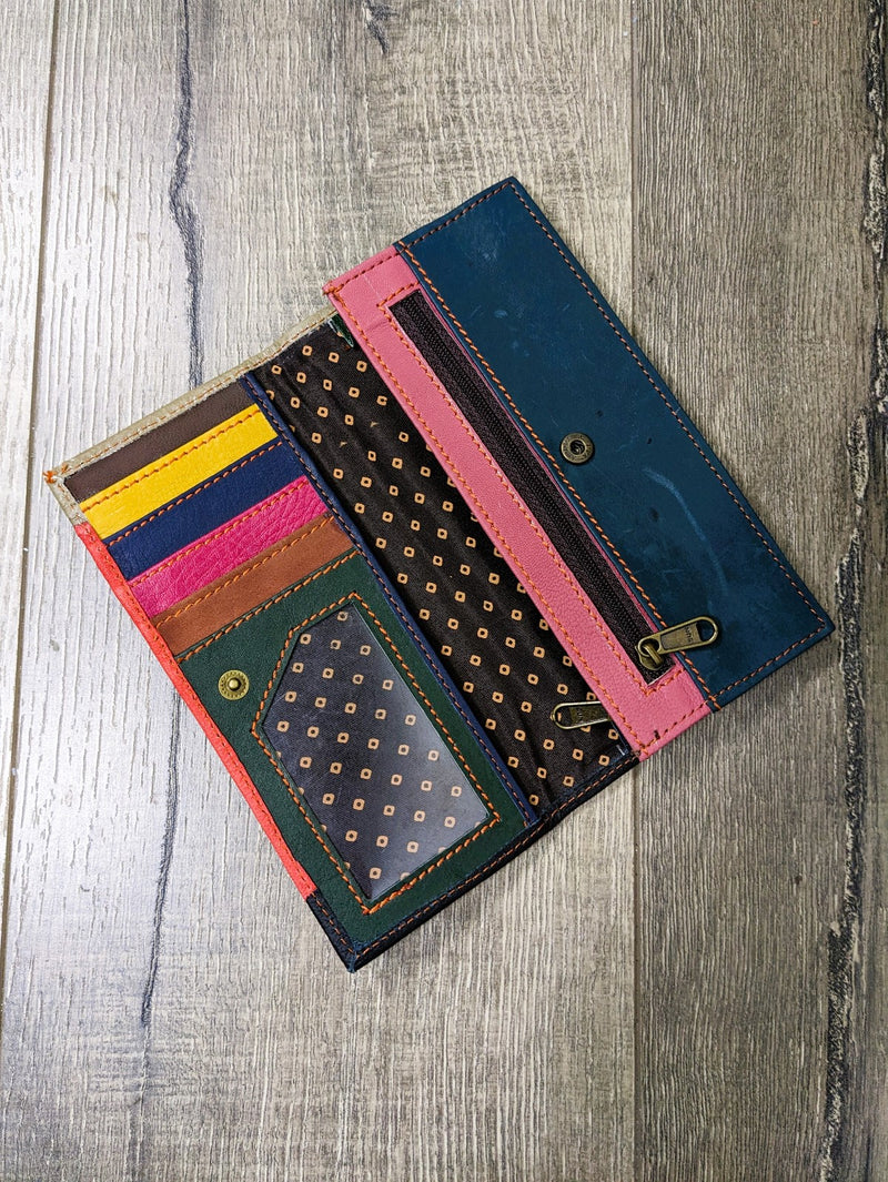 Leather & Fur Purse