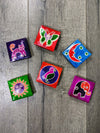 Assorted Print Square Coin Purse