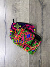 Velvet Embroidered Coin Purse
