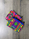 Velvet Embroidered Coin Purse