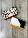 Multi and Fur Leather Purse