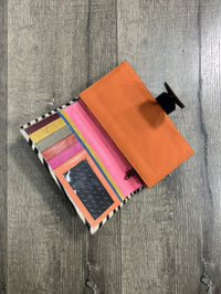 Plain & Fur Leather Purse
