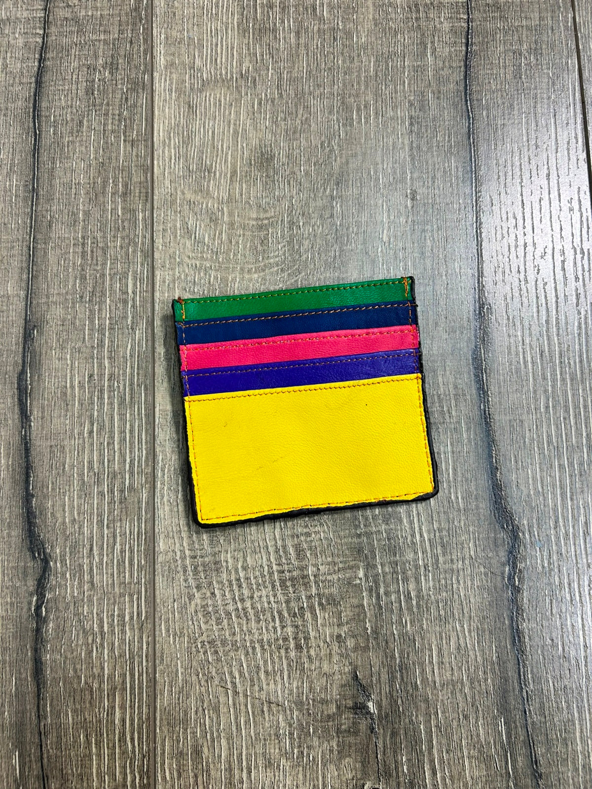 Plain Leather Card Holder