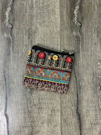 Embroidered Coin Purse