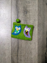 Felt 2 Owl Purse