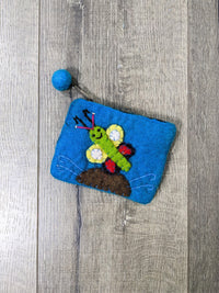 Felt Butterfly Purse