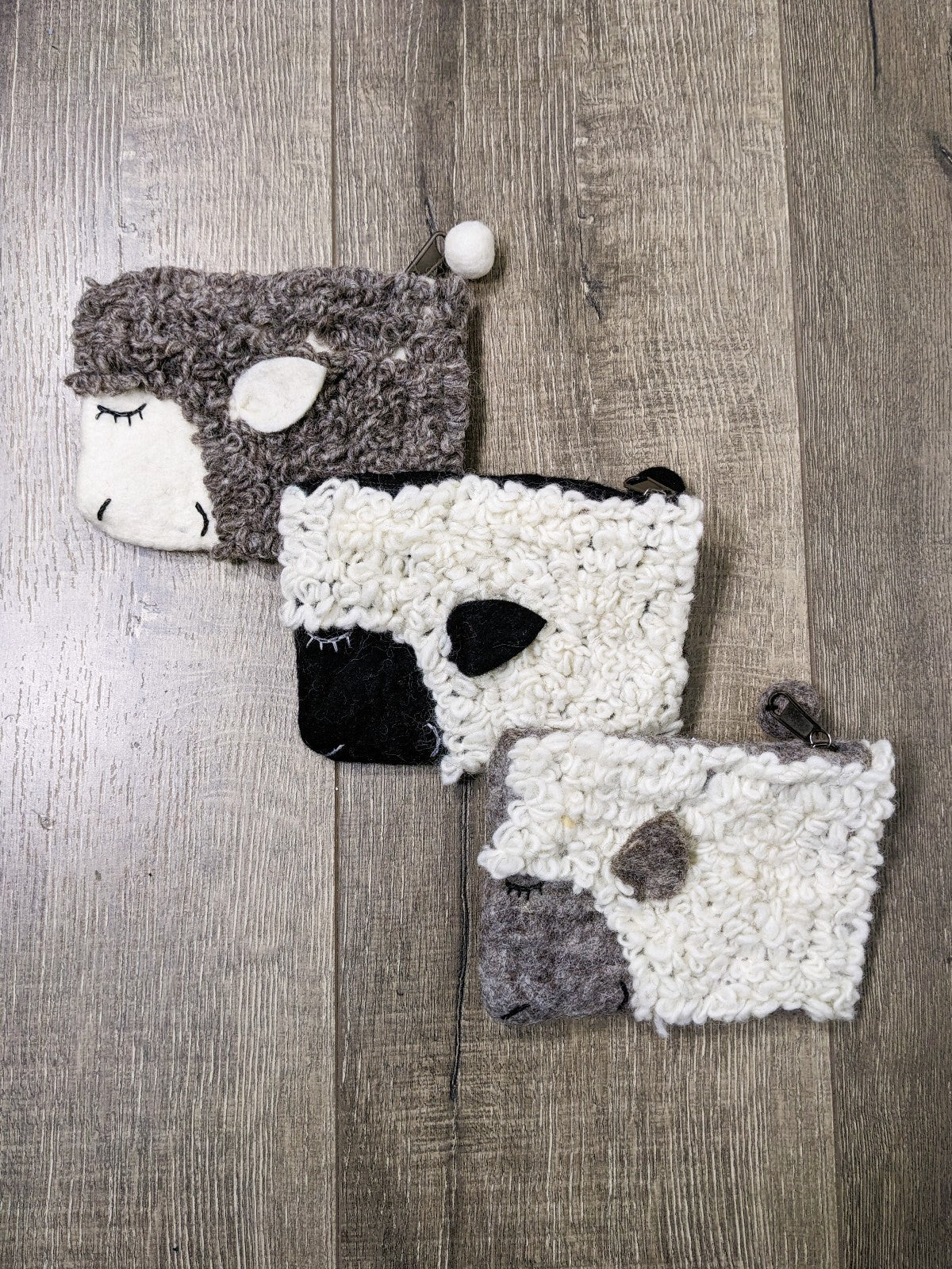 Felt Sheep Purse