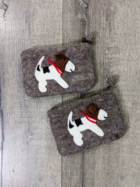 Felt Dog Purse