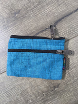 Assorted Cotton Zip Coin Purse