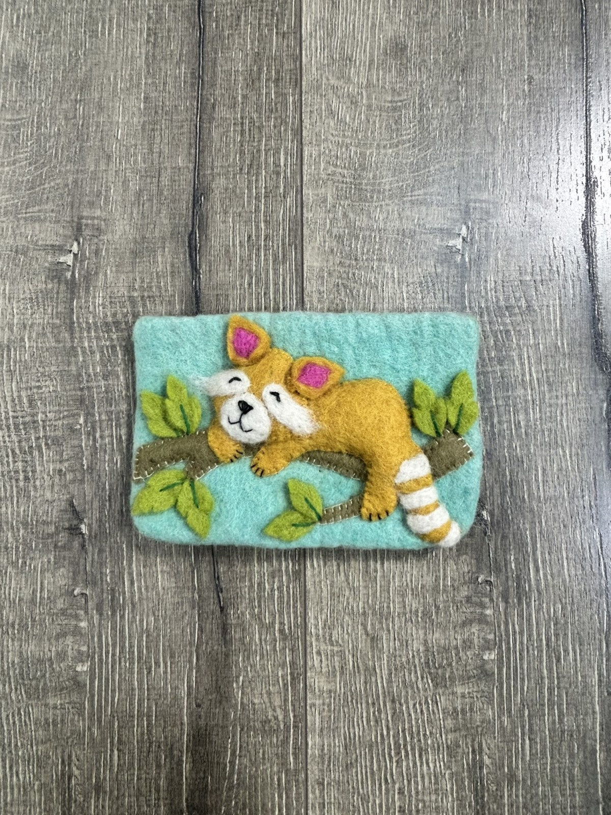 Felt Racoon Purse