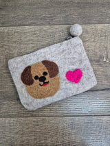 Felt Pug Purse