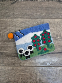 Felt Sheep Purse