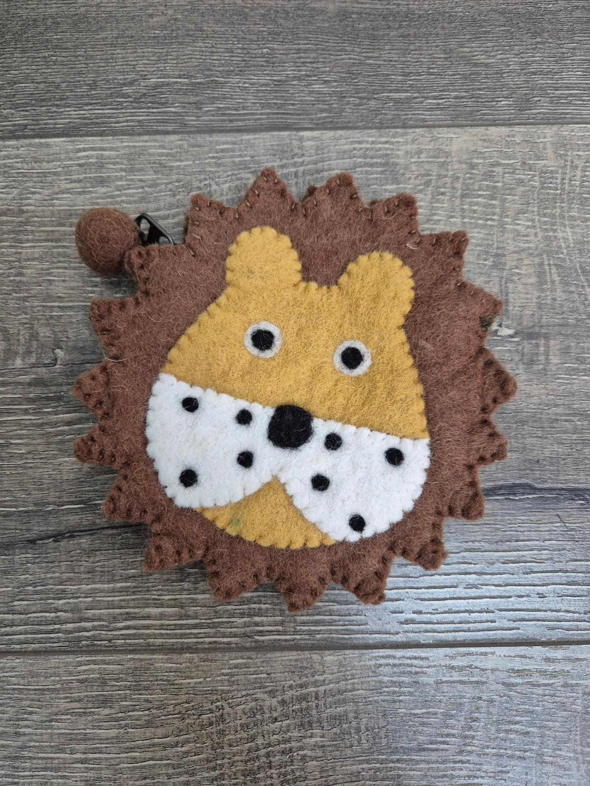 Felt Lion Purse