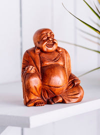 Carved Wooden Buddha