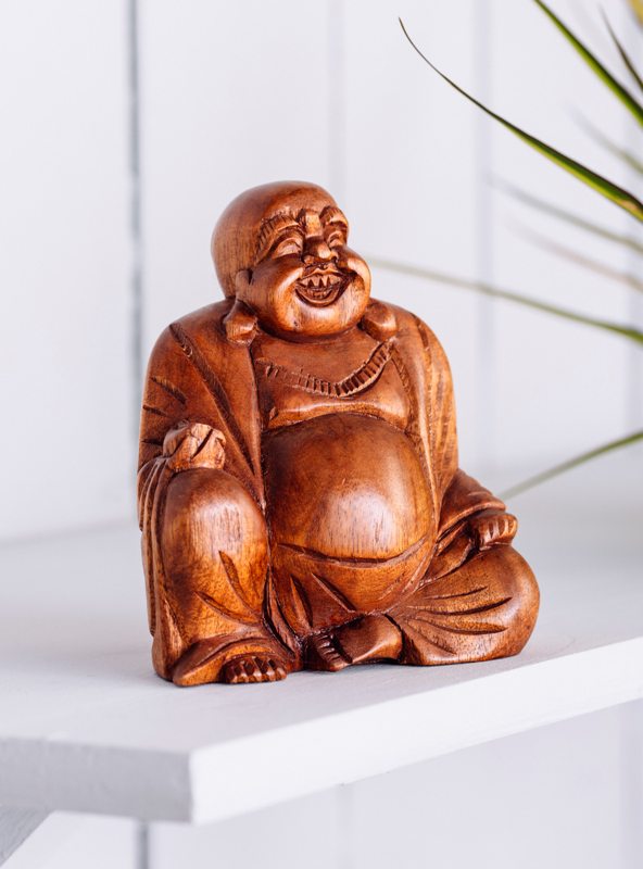 Carved Wooden Buddha