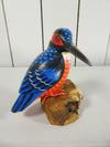 Kingfisher on Wood