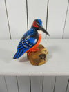 Kingfisher on Wood