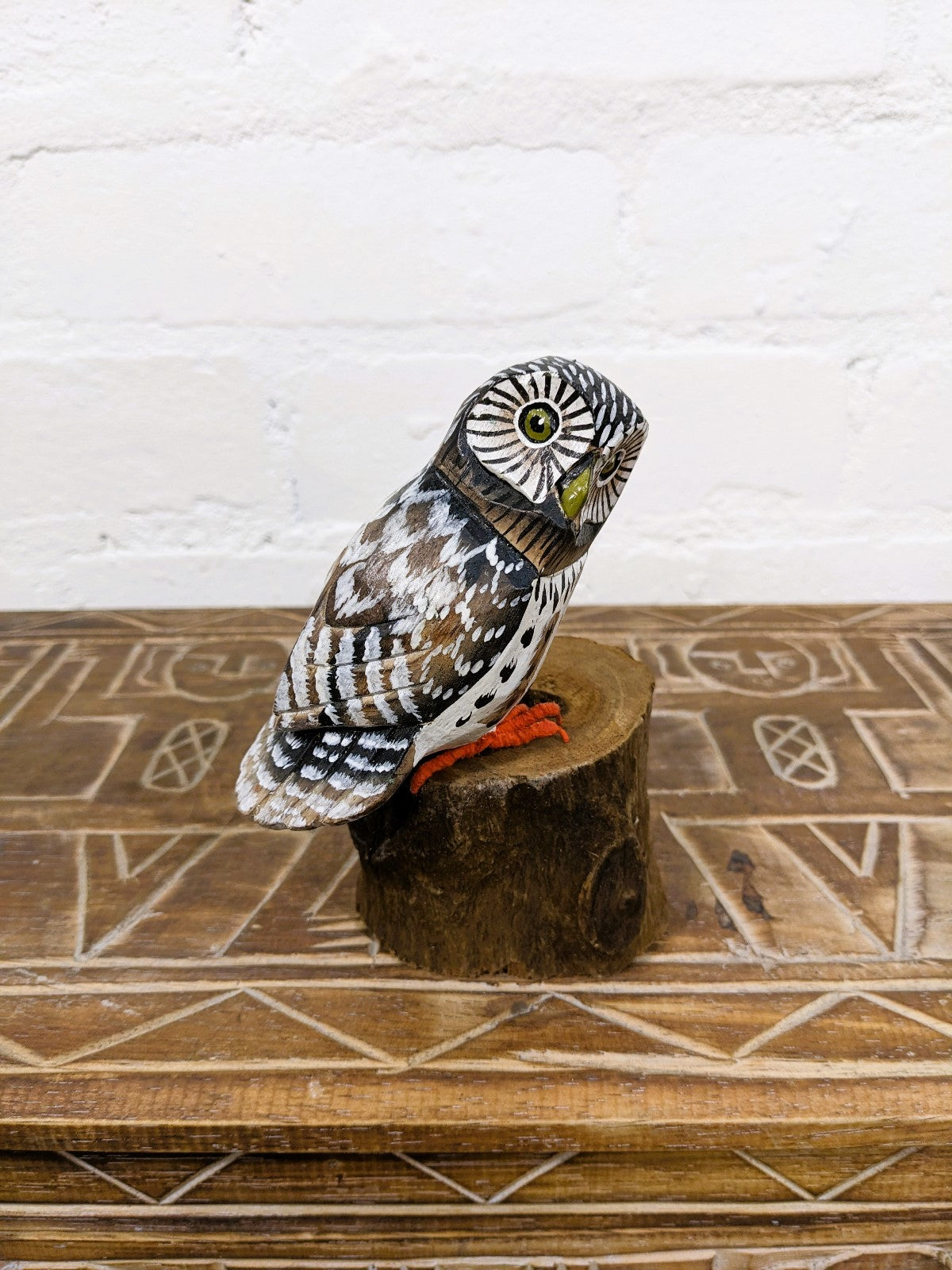 Owl on Wood