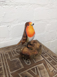 Robin On Wood