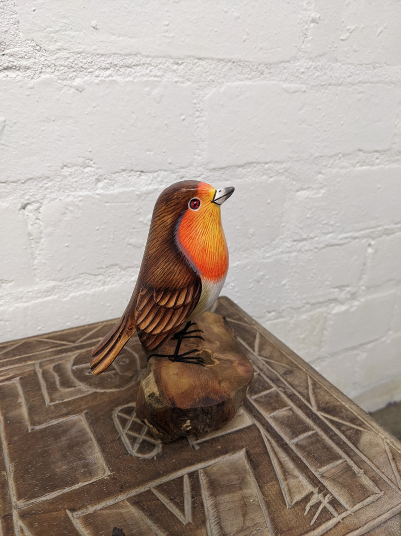 Robin On Wood