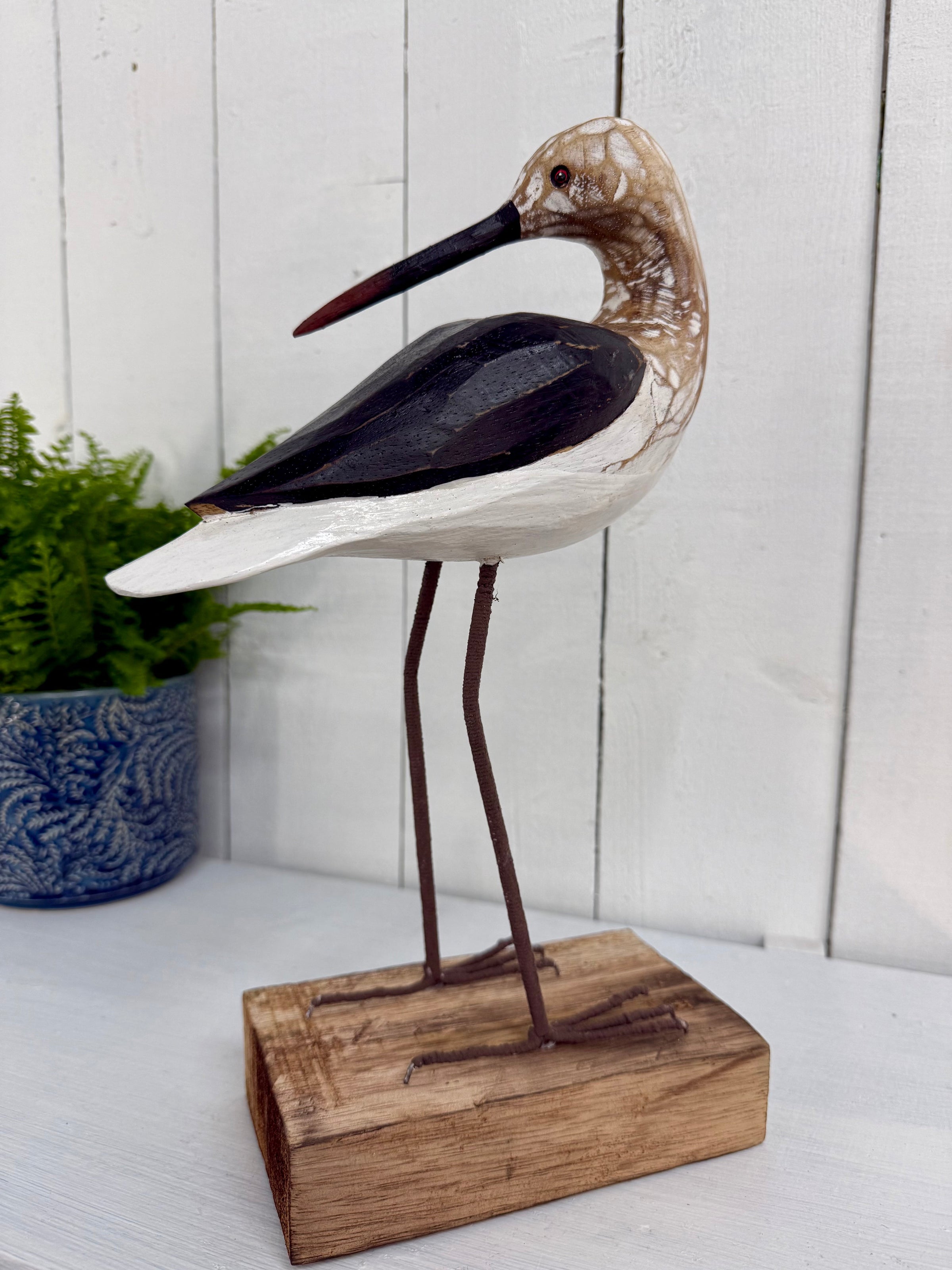 Large Wooden Bird Ornament
