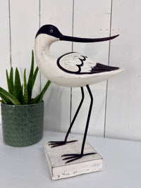 Large Wooden Bird Ornament