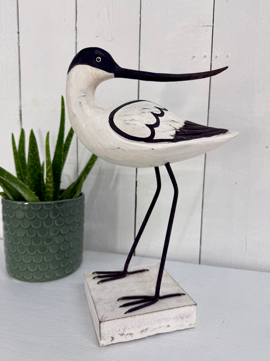 Large Wooden Bird Ornament