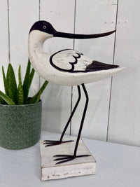 Large Wooden Bird Ornament