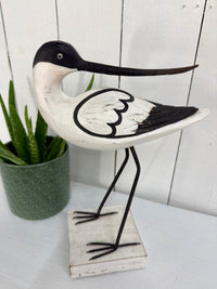 Large Wooden Bird Ornament
